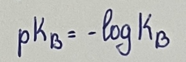 <p>Negative logarithmus of K<sub>b</sub></p>