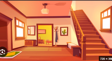 <p>hallway (hành lang) - s</p>