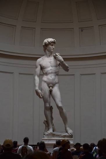 <p>Michelangelo's David</p>
