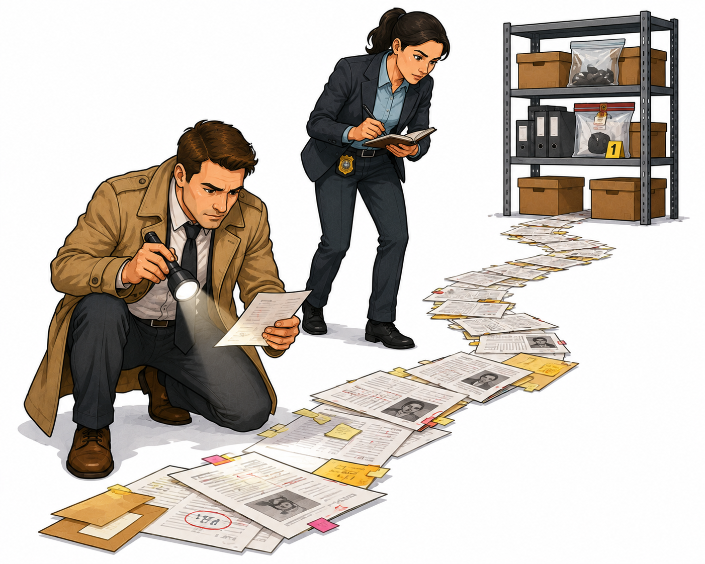 <p>The auditors found a paper trail.</p><p></p>