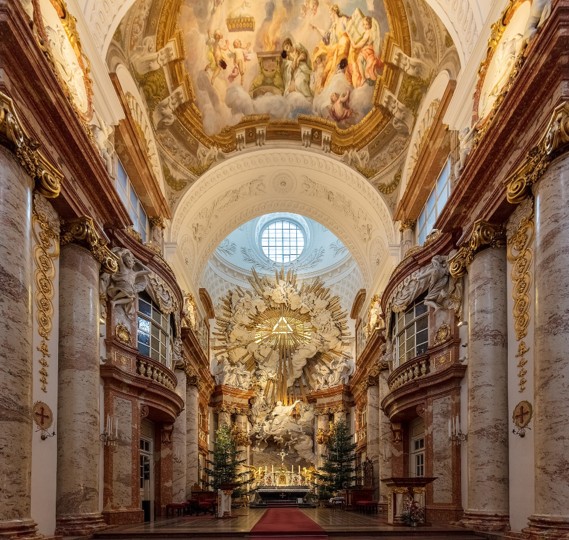 <p>Karlskirche (1717-1736, Wenen)</p>