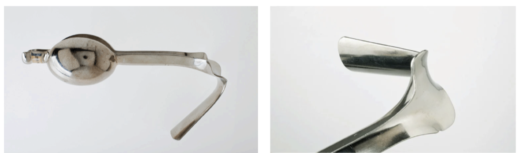 <p> weighted vaginal speculum</p>