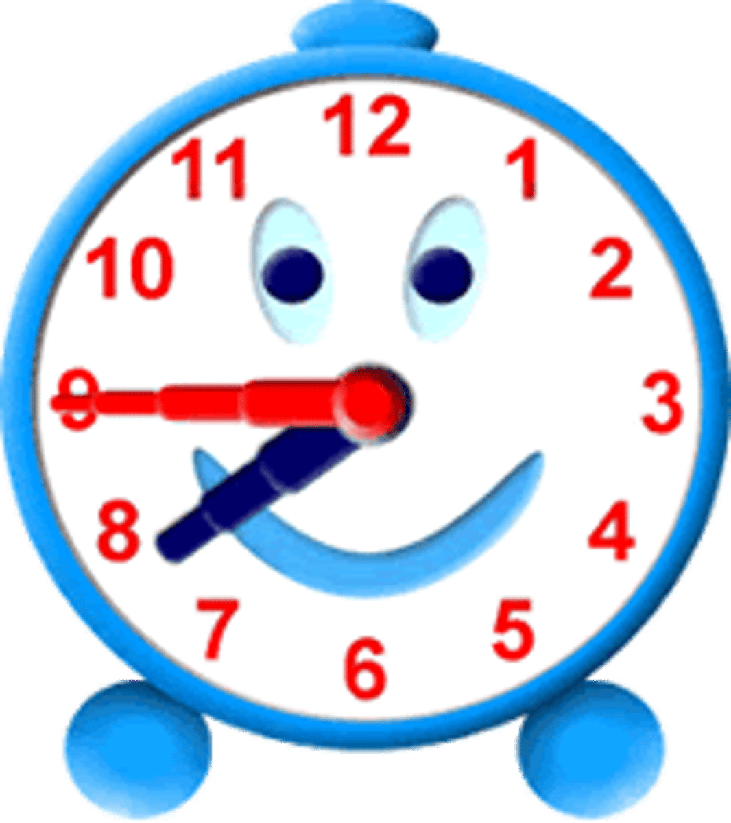 <p>It's 7:45</p>