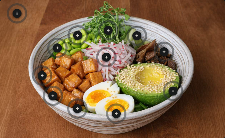 <p>vegetarian power bowl</p>