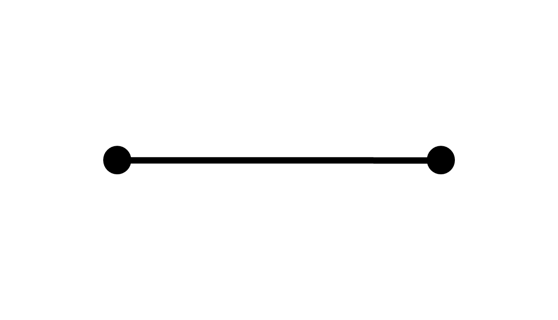 <p>A portion of a line with two end points</p>