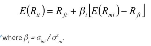<p><span>shows return and risk are proportional</span></p>