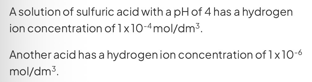 <p>What is the pH of this acid?</p>