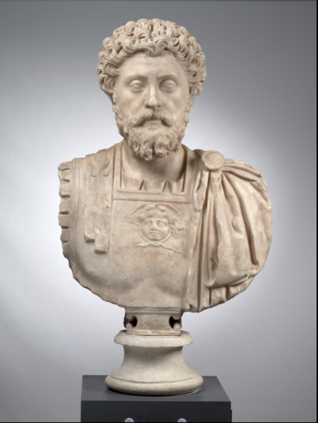 <p><span>Marcus Aurelius, ruled 161-180 CE. Toulouse.</span></p>