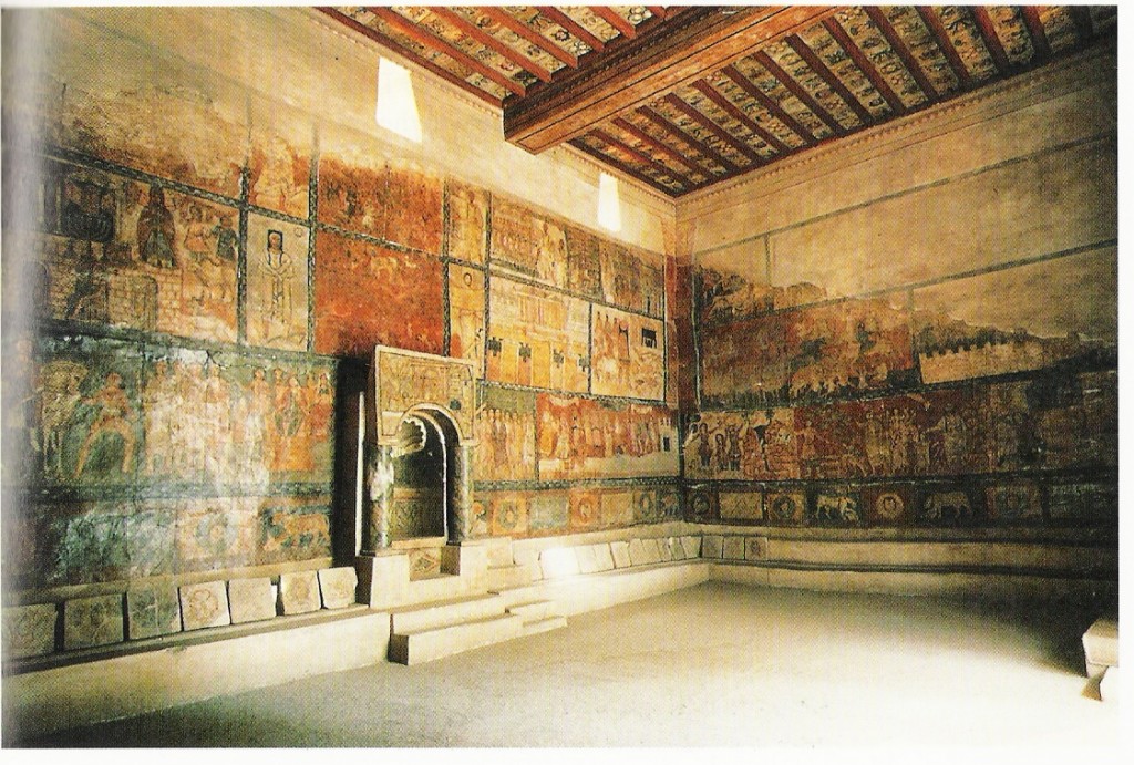 <p><span style="background-color: transparent;">Wall Painting and Torah Niche</span></p>