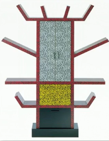<p>Ettore ________, _________ _______ with “bacterio” pattern, 1981</p>
