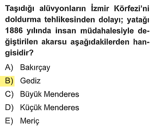 <p>Gediz Nehri çok fazla alüvyon taşıyordu ve bu alüvyonlar İzmir Limanı'nın ağzını kapatma riski taşıyordu. Liman ticaretinin aksamaması için insan eliyle yatağı kuzeye doğru kaydırılmıştır.</p>