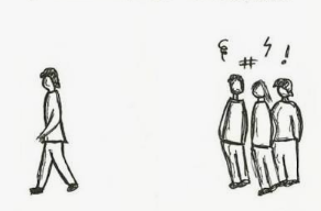 <p>lejos de un luga</p>