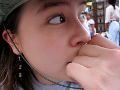 <p>pensive</p>