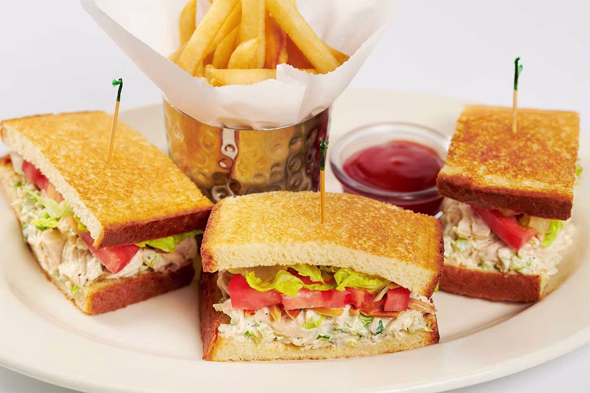 <p>Chicken Salad Sandwhich</p>