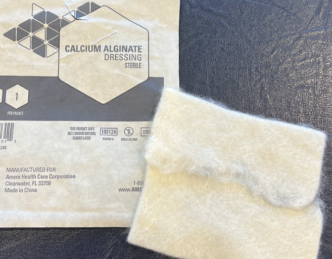 <p>Calcium Alginate </p>