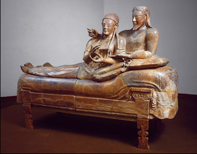 <p>Sarcophagus of the Spouses</p>