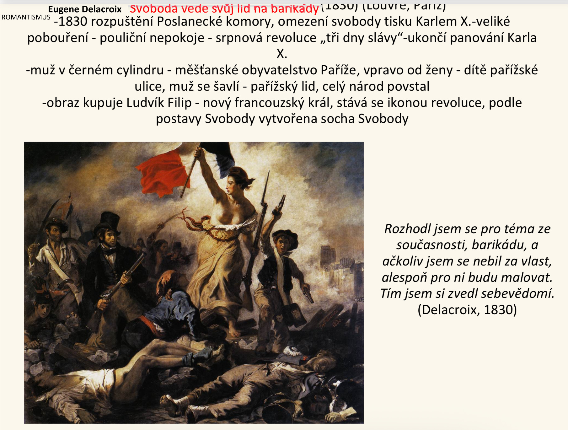 <p>ROMANTISMUS</p>