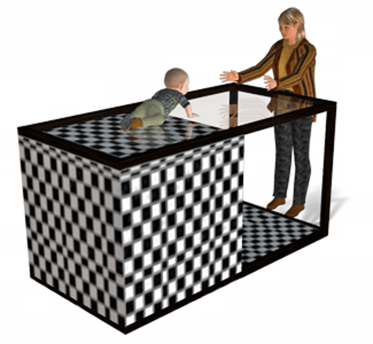<p>- apparatus designed to give an <strong>illusion of depth</strong>.</p>
