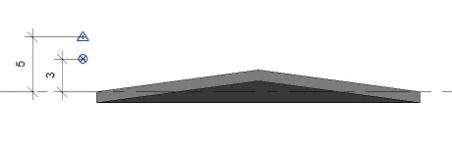 <p>An architectural designer created a topography with a thickness of 1 ft (0.30 mm). A point was placed as shown in Exhibit A. The terrain in shown in a section view in Exhibit B. What is the elevation difference between the added point and the survey point?</p>