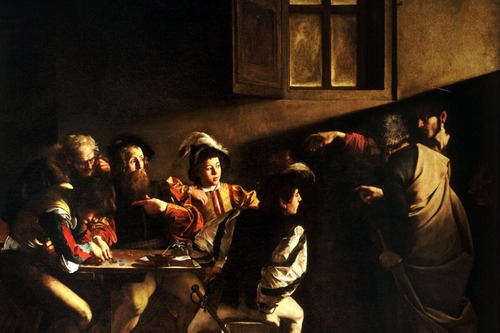 <p>Which statement BEST explains how the artist uses value in this painting?</p>