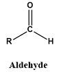 <p>(Oxygen=C-H) carbonyl attached to H, suffix <strong><em><u>al</u></em></strong> (hyde has an H, hydrogen)</p>