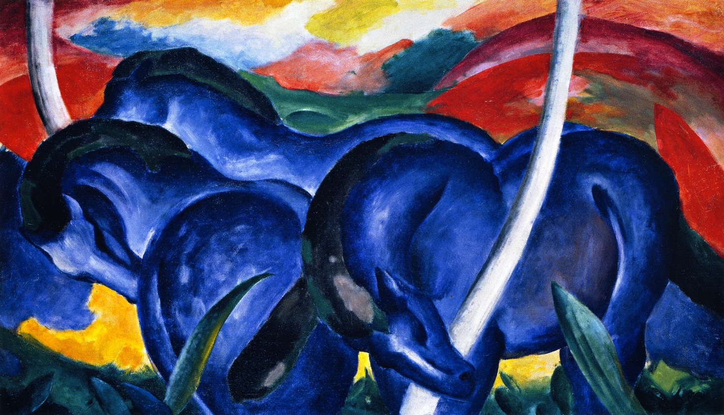 <p>Der Blaue Reiter</p>