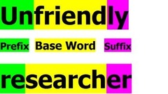 <p>The main part of a word.</p>