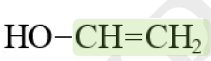 <p>C2H3OH - этенол</p>