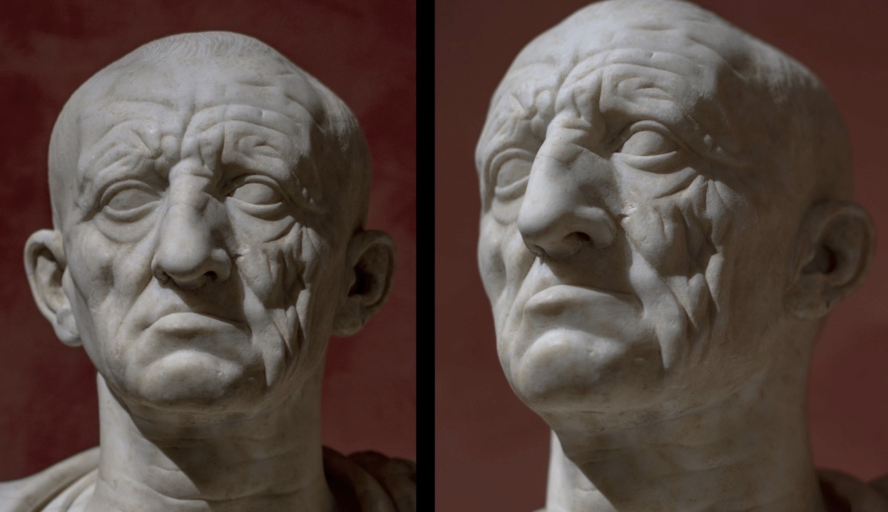 <p>Head of a Roman Patrician from Otricoli</p>