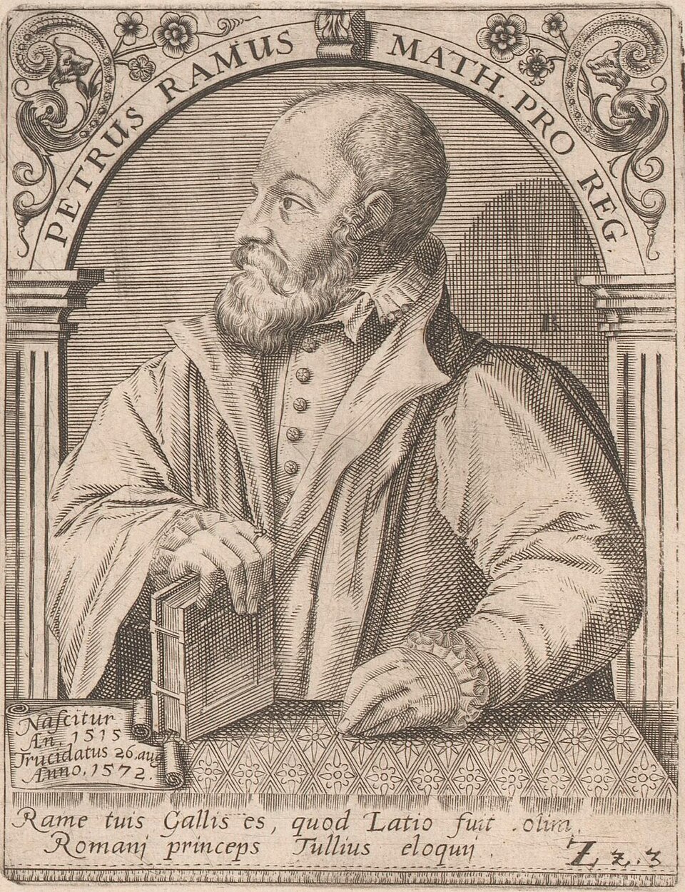 <p>1515 - 1572 - Petrus Ramus / Pierre de la Ramee (All Facts) </p>