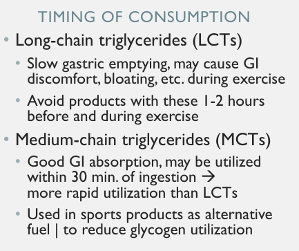 <p>Fat</p><p>provide energy, imp fat soluble vitamins, source of essential FA, shouldn’t be eliminated from diet </p>