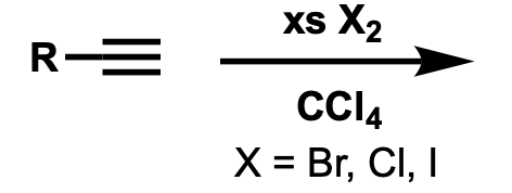 <p>Reactions of Alkynes</p>