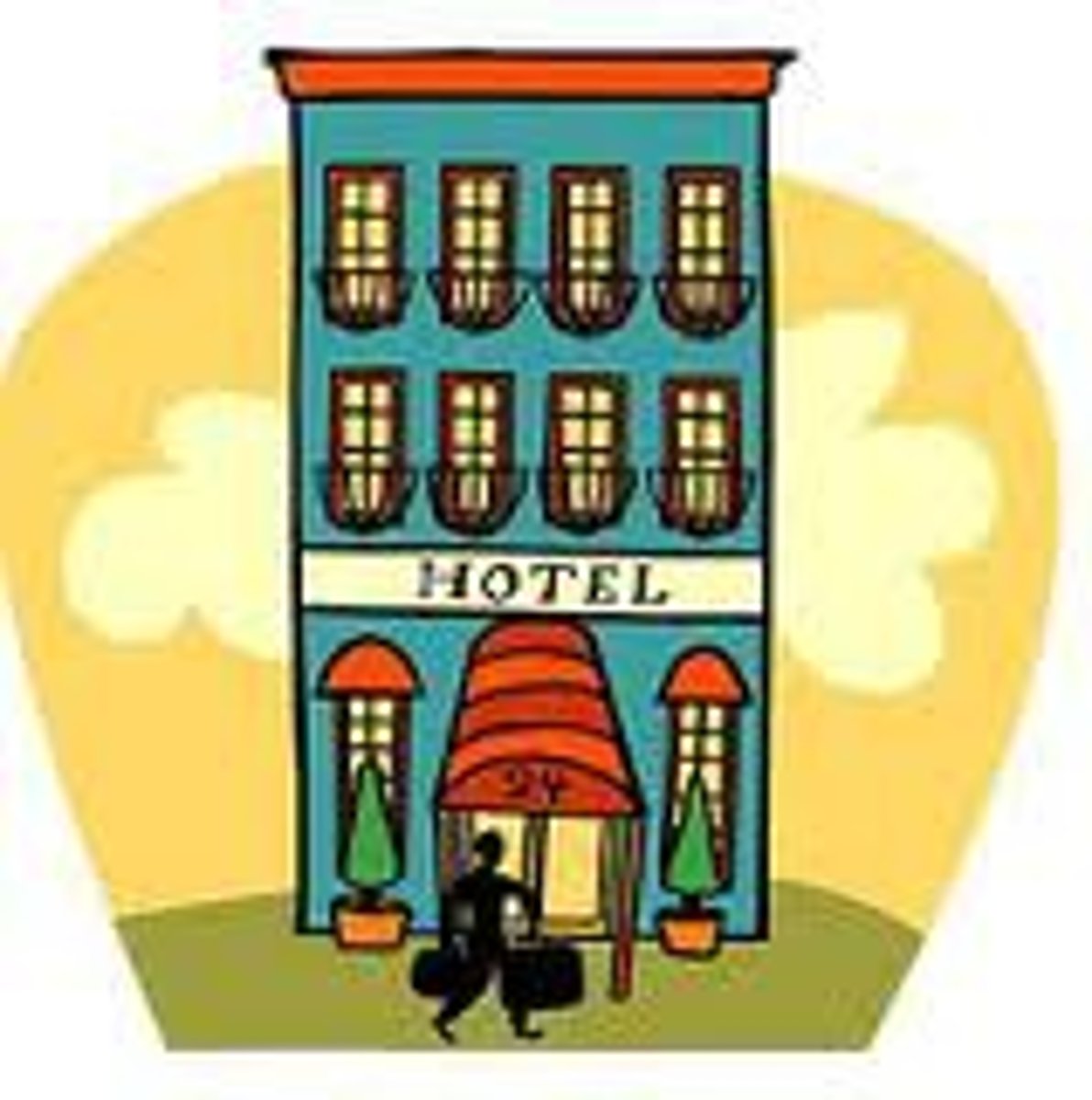 <p>el hotel</p>