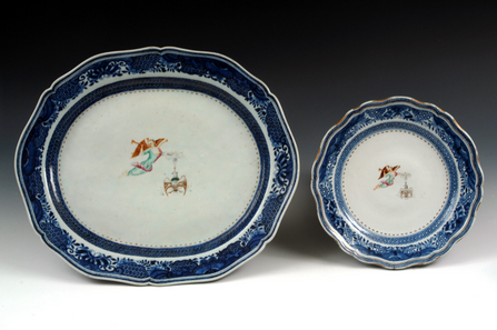 <p>George Washington’s Society of Cincinnati Dinner Service</p>