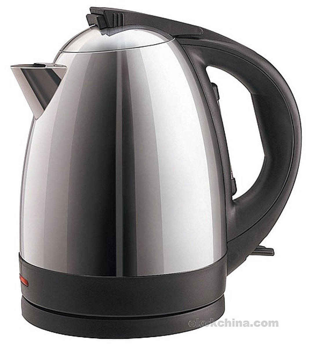 <p>A container with a lid, handle, and spout, used for boiling water.</p><p>Example: I'll put the kettle on to make some tea.</p>