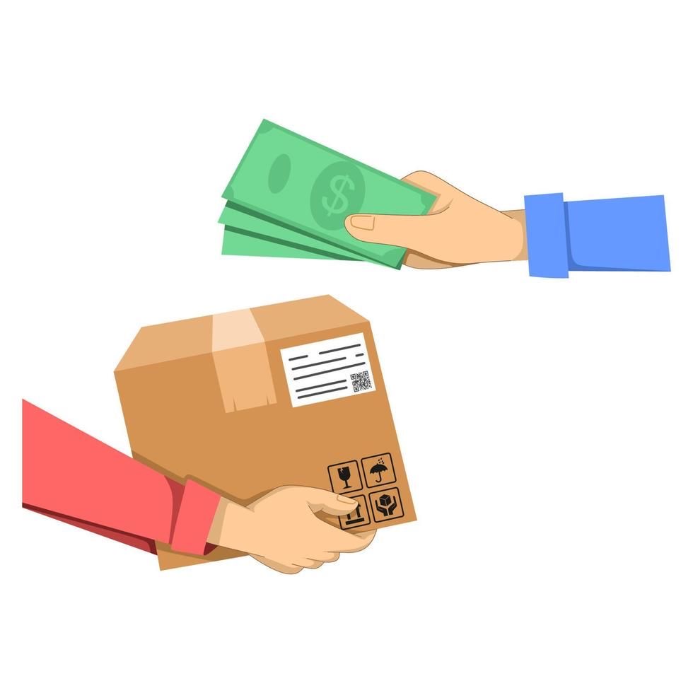 <p>I don't have a credit card, so I chose cash on delivery."</p>