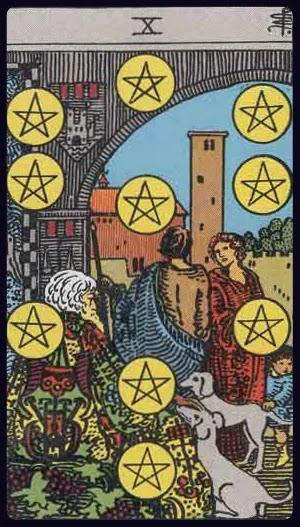 <p>Ten of Pentacles</p>