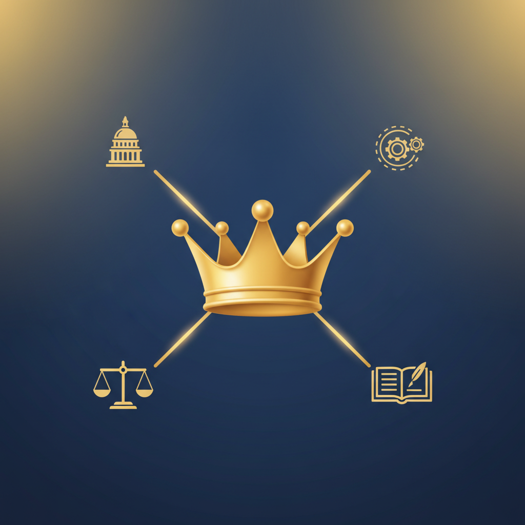 <p>A system where the king has the highest power in the country.</p>