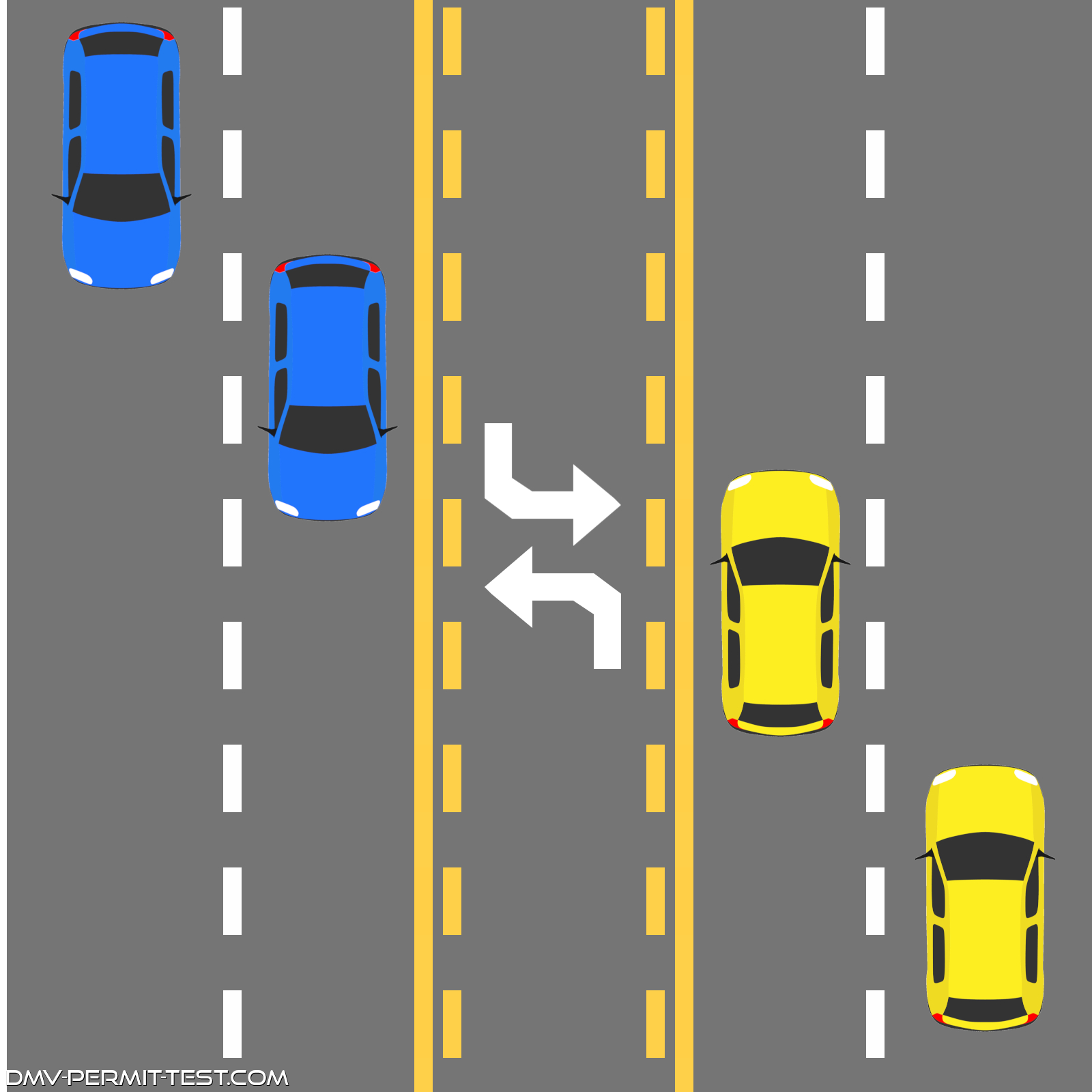 <p>what is center-left turn lane</p>