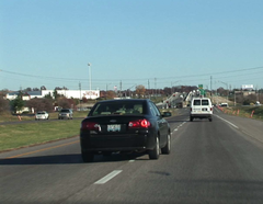 <p>What is the proper procedure when changing lanes while driving?</p>