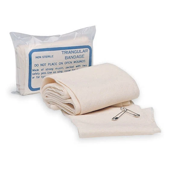 <p>(Maybe able to identify easier if the safety pins are included) Another type of bandage.</p>