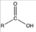 <p>what functional group is this structure and what are it’s properties</p>