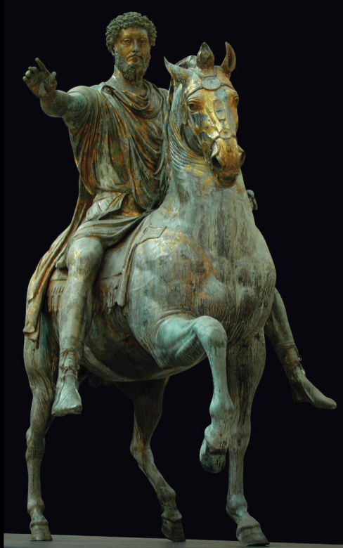 <p>Equestrian Statue of Marcus Aurelius</p>