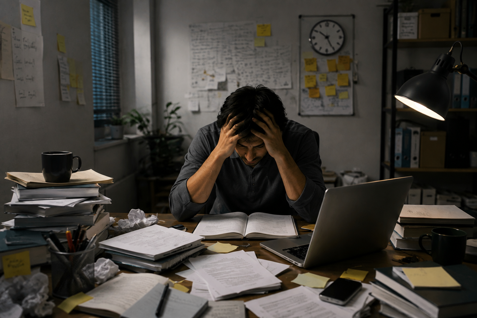 <p>You are feeling mental or emotional strain caused by pressures or demands that exceed your ability to cope.</p>