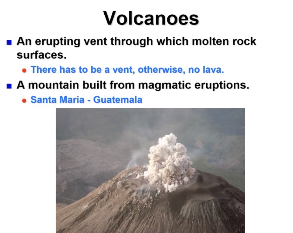 <p>Volcanoes</p>