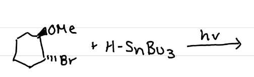 <p>Draw the product(s) of this reaction</p>