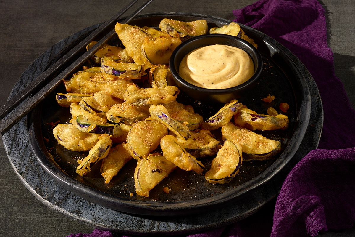 <p>Crispy Eggplant</p>