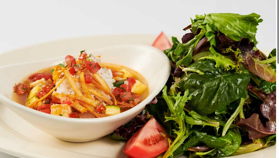 <p>LUNCH* A Cup of the Soup of the Day and a Small Green Salad</p>