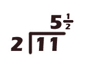 <p>باقی مانده تقسیم</p>