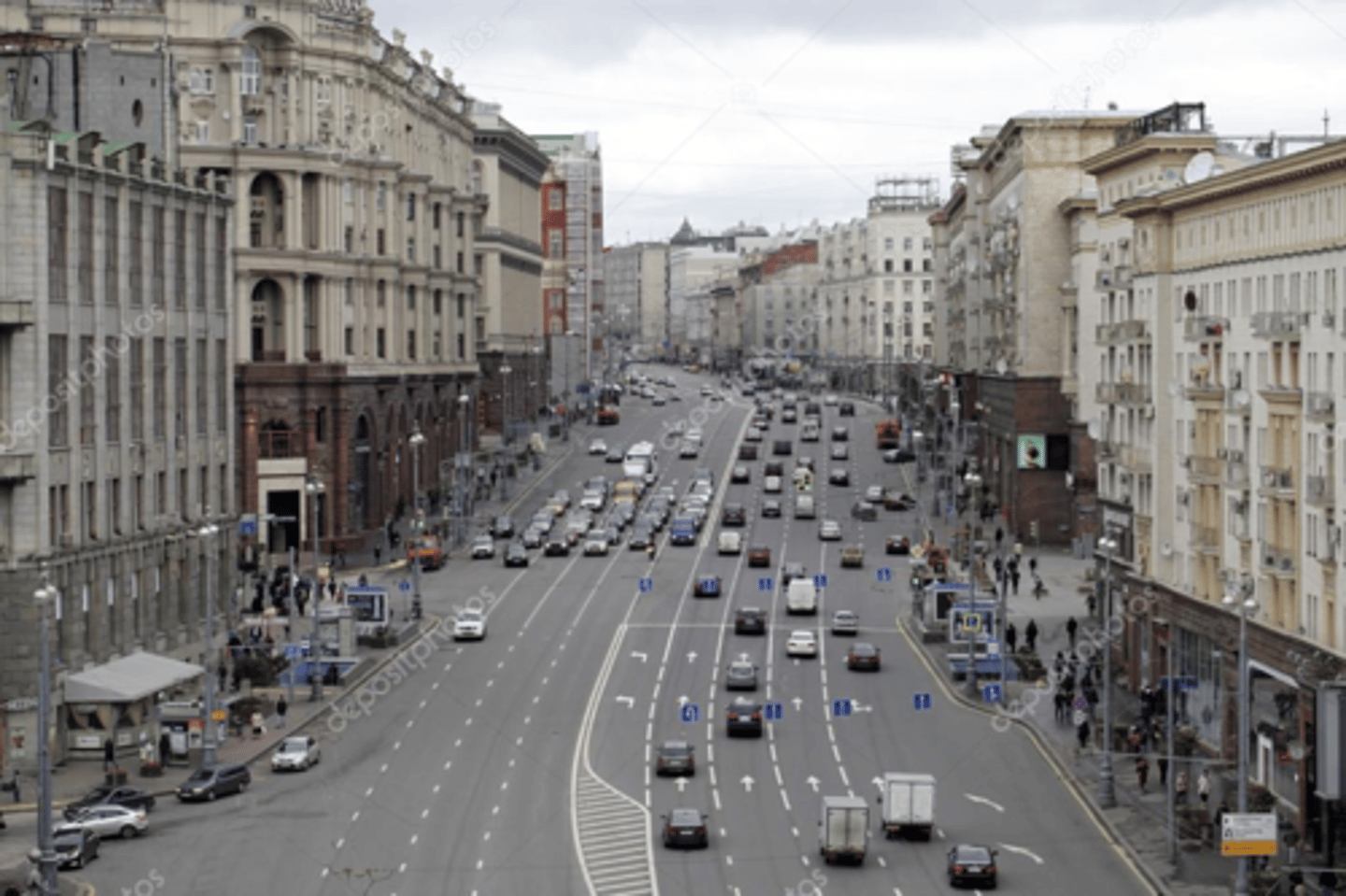 <p>TRANSLATION: Тверская улица</p><p>DEFINITION: The main radial street in Moscow, Russia, running from the centre in a north-westerly direction.</p><p>EXAMPLE: If you walk down .................., you'll find a lot of cool shops and cafes. Если прогуляться по ТВЕРСКОЙ УЛИЦЕ, найдёшь кучу классных магазинов и кафе.</p>